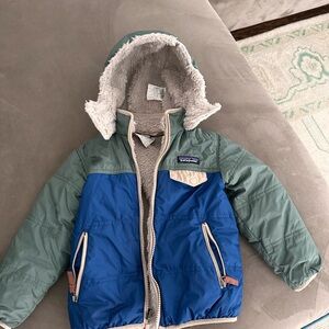 Patagonia Kids' Reversible Tribbles Hoody Two-Tone Hooded Jacket